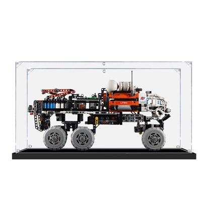 Picture of Acrylic Display Case for LEGO 42180 Technic Mars Crew Exploration Rover Figure Storage Box Dust Proof Glue Free