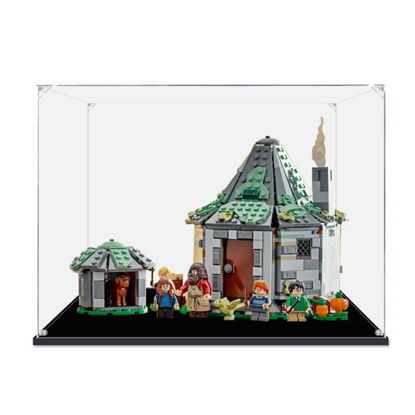 Picture of Acrylic Display Case for LEGO 76428 Harry Potter Hagrid's Hut An Unexpected Visit Figure Storage Box Dust Proof Glue Free
