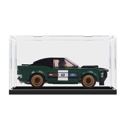 Picture of Acrylic Display Case for LEGO Speed Champion Car Model Figure Storage Box Dust Proof Glue Free