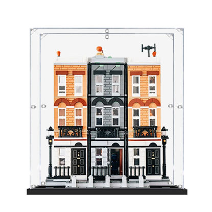 Picture of Acrylic Display Case for LEGO 76408 Harry Potter 12 Grimmauld Place Figure Storage Box Dust Proof Glue Free