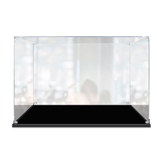 Picture of Acrylic Display Case for LEGO 10281 Creator Expert Bonsai Tree Figure Storage Box Dust Proof Glue Free