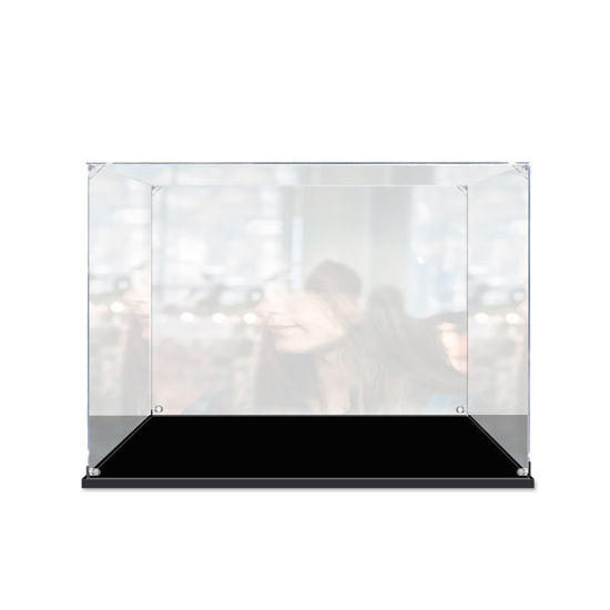 Picture of Acrylic Display Case for LEGO 21323 Ideas Grand Piano Figure Storage Box Dust Proof Glue Free