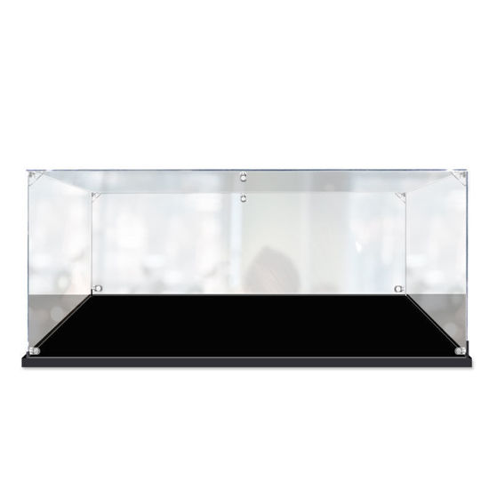 Picture of Acrylic Display Case for LEGO DC Comics 76023 The Tumbler BATMAN Figure Storage Box Dust Proof Glue Free