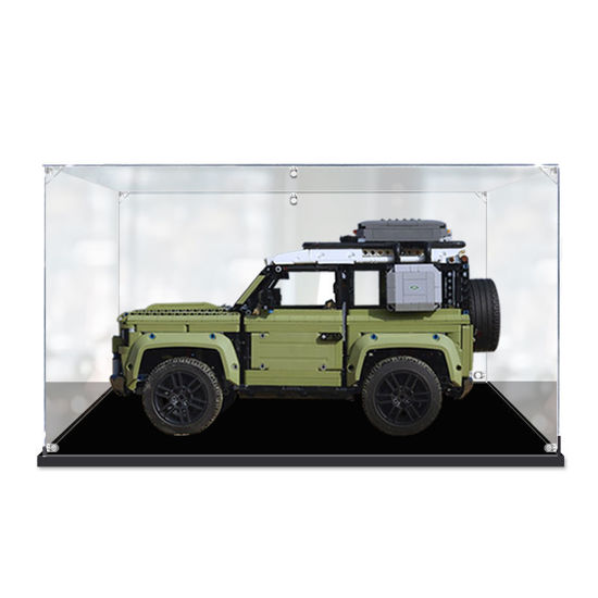 Picture of Acrylic Display Case for LEGO 42110 Technic Land Rover Defender Figure Storage Box Dust Proof Glue Free