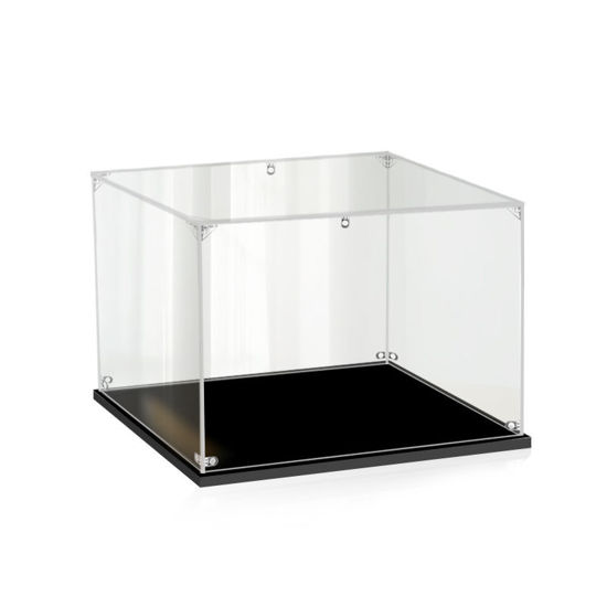 Picture of Acrylic Display Case for LEGO 21327 Ideas Typewriter Figure Storage Box Dust Proof Glue Free