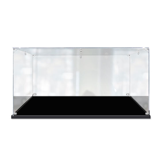 Picture of Acrylic Display Case for LEGO 10272 Creator Expert Old Trafford Manchester United Figure Storage Box Dust Proof Glue Free
