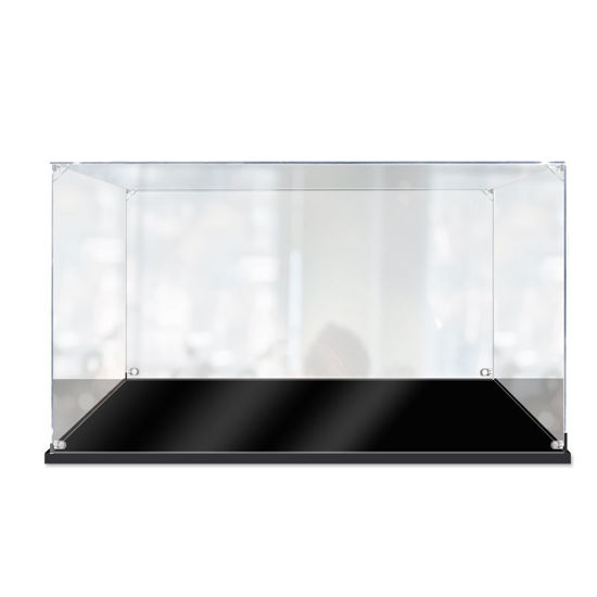 Picture of Acrylic Display Case for LEGO 10271 Creator Expert Fiat 500 Figure Storage Box Dust Proof Glue Free