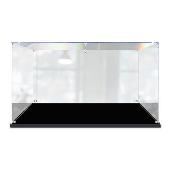 Picture of Acrylic Display Case for LEGO Technic 42129 4x4 Mercedes-Benz Zetros Trial Truck Figure Storage Box Dust Proof Glue Free