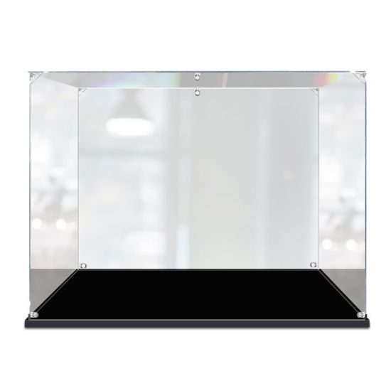 Picture of Acrylic Display Case for LEGO 21324 Ideas 123 Sesame Street Figure Storage Box Dust Proof Glue Free