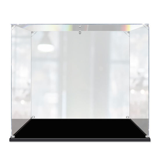 Picture of Acrylic Display Case for LEGO 10275 Creator Expert Elf Club House Figure Storage Box Dust Proof Glue Free