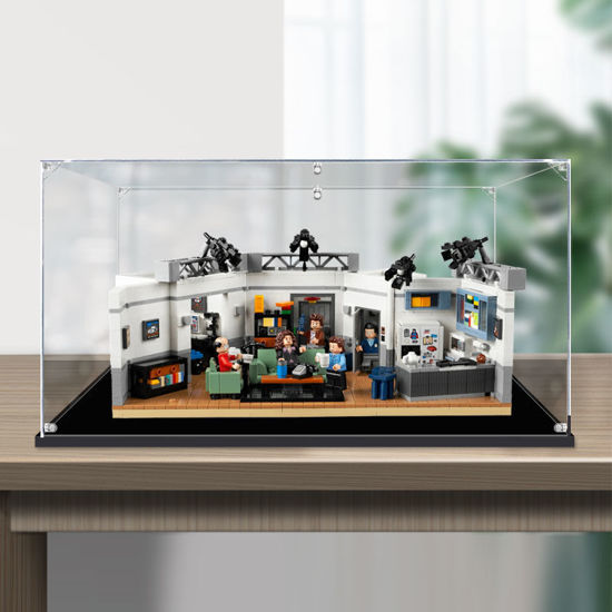 Picture of Acrylic Display Case for LEGO 21328 Ideas Seinfeld Figure Storage Box Dust Proof Glue Free