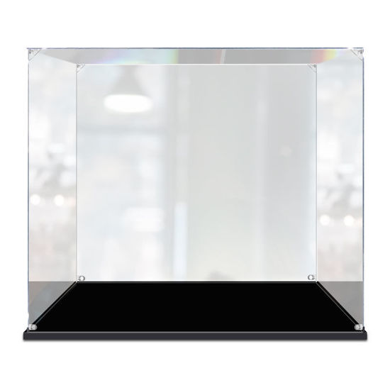 Picture of Acrylic Display Case for LEGO 10266 CREATOR NASA Apollo 11 Lunar Lander Figure Storage Box Dust Proof Glue Free
