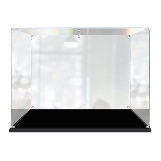 Picture of Acrylic Display Case for LEGO 76394 Harry Potter Fawkes Dumbledore's Phoenix Figure Storage Box Dust Proof Glue Free