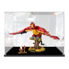 Picture of Acrylic Display Case for LEGO 76394 Harry Potter Fawkes Dumbledore's Phoenix Figure Storage Box Dust Proof Glue Free
