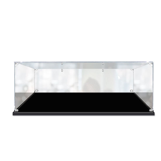 Picture of Acrylic Display Case for LEGO 10277 Creator Expert Crocodile Locomotive Figure Storage Box Dust Proof Glue Free