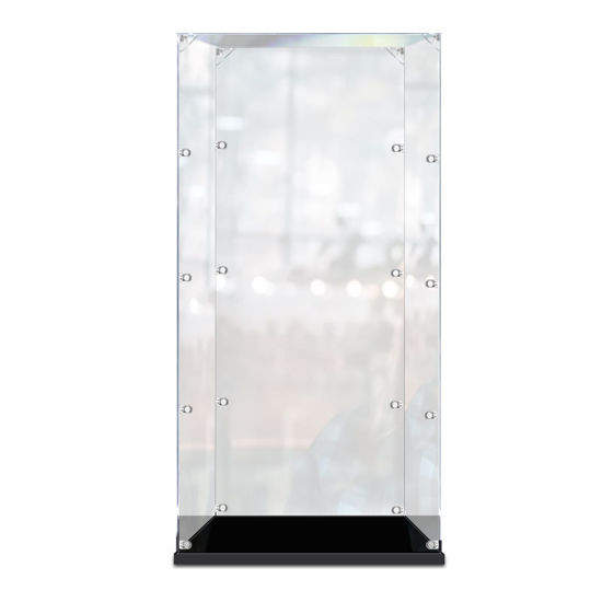 Picture of Acrylic Display Case for LEGO 10273 Creator Expert Haunted House Figure Storage Box Dust Proof Glue Free