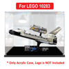 Picture of Acrylic Display Case for LEGO 10283 Creator Expert NASA Space Shuttle Discovery Figure Storage Box Dust Proof Glue Free