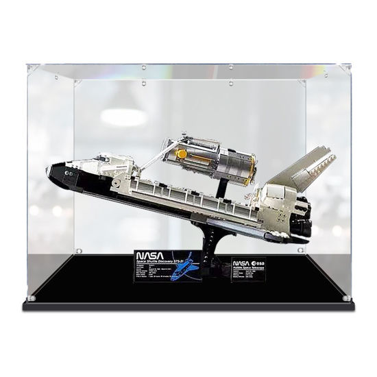 Picture of Acrylic Display Case for LEGO 10283 Creator Expert NASA Space Shuttle Discovery Figure Storage Box Dust Proof Glue Free