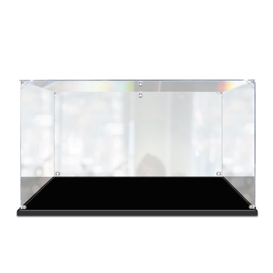 Picture of Acrylic Display Case for LEGO 21313 Ideas Ship in a Bottle 92177 Figure Storage Box Dust Proof Glue Free