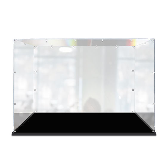 Picture of Acrylic Display Case for LEGO 10261 Creator Expert Roller Coaster Figure Storage Box Dust Proof Glue Free