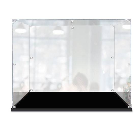 Picture of Acrylic Display Case for LEGO 76389 Hogwarts Chamber of Secrets Figure Storage Box Dust Proof Glue Free