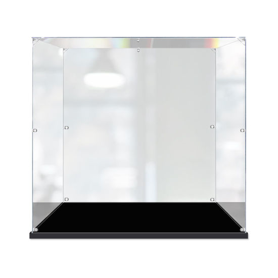 Picture of Acrylic Display Case for LEGO 71395 Super Mario 64 Question Mark Block Figure Storage Box Dust Proof Glue Free