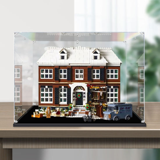 Picture of Acrylic Display Case for LEGO 21330 Ideas Home Alone Figure Storage Box Dust Proof Glue Free