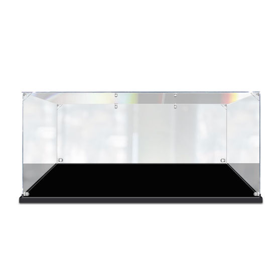 Picture of Acrylic Display Case for LEGO 76139 (40433) 1989 Batmobile Limited Edition Batman Joker Figure Storage Box Dust Proof Glue Free