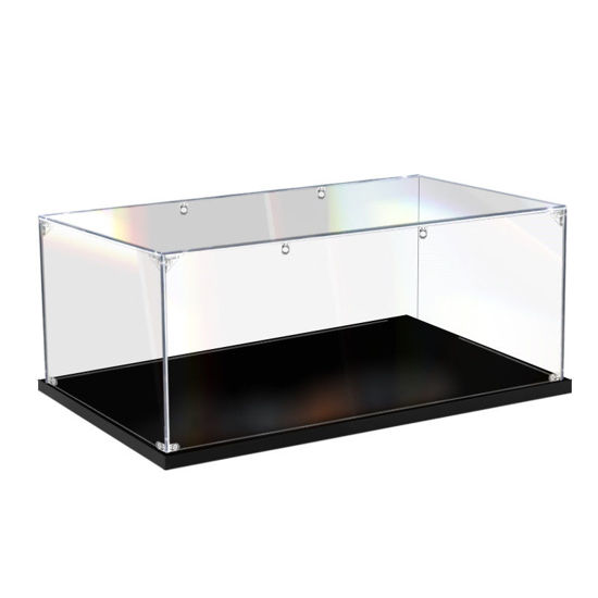 Picture of Acrylic Display Case for LEGO 42128 Technic Heavy-duty Tow Truck Figure Storage Box Dust Proof Glue Free