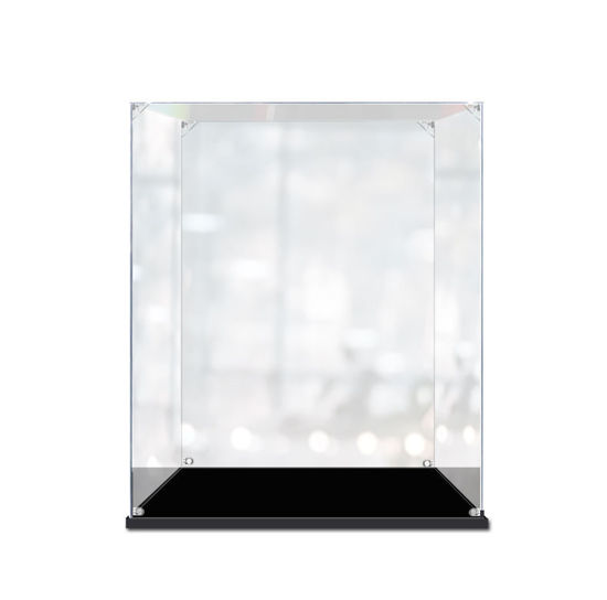 Picture of Acrylic Display Case for LEGO 75304 Star Wars Darth Vader Helmet Figure Storage Box Dust Proof Glue Free
