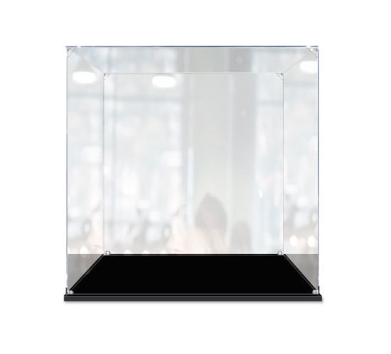 Picture of Acrylic Display Case for LEGO 75318 Star Wars Mandalorian The Child Baby Yoda Figure Storage Box Dust Proof Glue Free