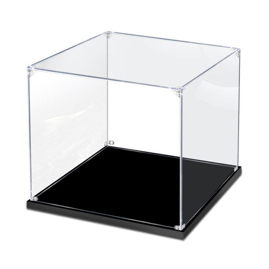 Picture of Acrylic Display Case for LEGO 10243 CREATOR Parisian Restaurant Figure Storage Box Dust Proof Glue Free