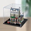 Picture of Acrylic Display Case for LEGO 10243 CREATOR Parisian Restaurant Figure Storage Box Dust Proof Glue Free