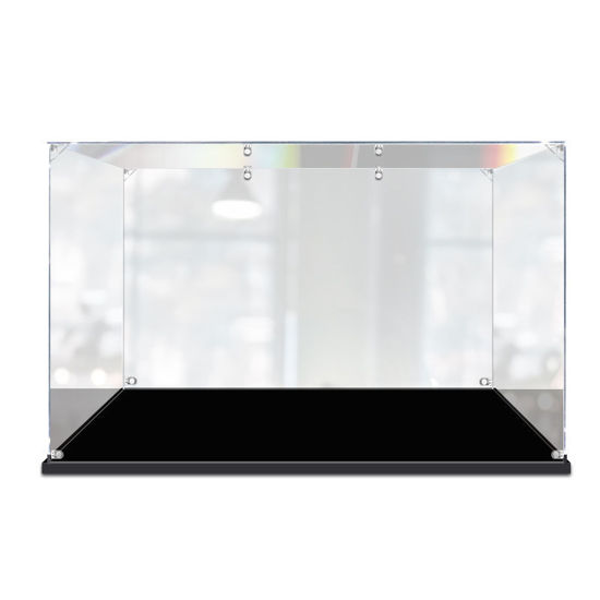 Picture of Acrylic Display Case for LEGO 21321 Ideas International Space Station Figure Storage Box Dust Proof Glue Free