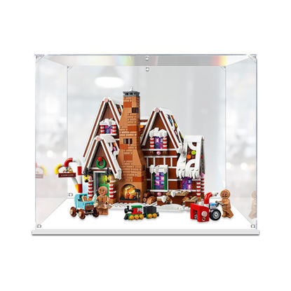 Picture of Acrylic Display Case for LEGO 10267 Creator Gingerbread House Figure Storage Box Dust Proof Glue Free
