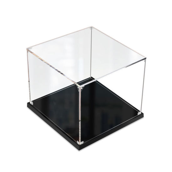 Picture of Acrylic Display Case for LEGO 10309 Creator Expert Botanical Collection Succulents Figure Storage Box Dust Proof Glue Free