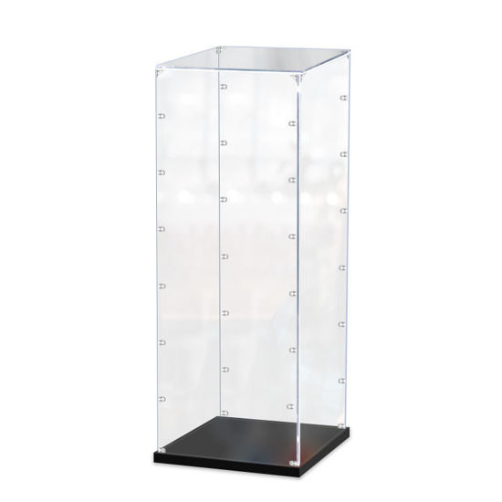 Picture of Acrylic Display Case for LEGO 10307 Icons Eiffel Tower Figure Storage Box Dust Proof Glue Free