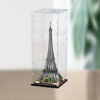Picture of Acrylic Display Case for LEGO 10307 Icons Eiffel Tower Figure Storage Box Dust Proof Glue Free