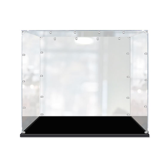 Picture of Acrylic Display Case for LEGO 10210 Pirates Imperial Flagship Figure Storage Box Dust Proof Glue Free