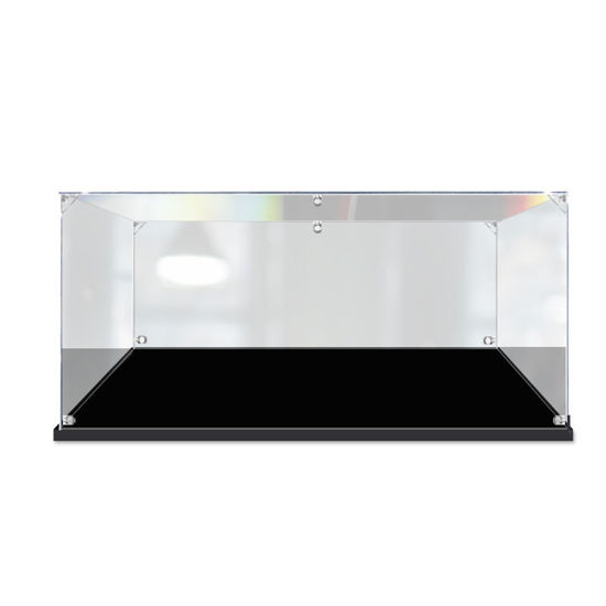 Picture of Acrylic Display Case for LEGO 71016 The Simpsons The Kwik-E-Mart Figure Storage Box Dust Proof Glue Free