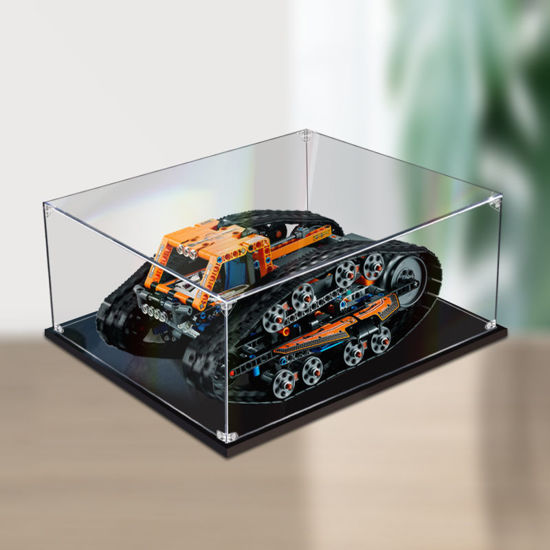 Picture of Acrylic Display Case for LEGO 42140 Technic App-Controlled Transformation Vehicle Figure Storage Box Dust Proof Glue Free