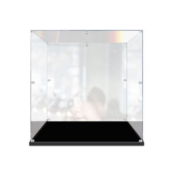 Picture of Acrylic Display Case Dustproof for Lego Boat Car Model Gundam Diecast BearBrick Statue Funko Pop Vinyl Gift