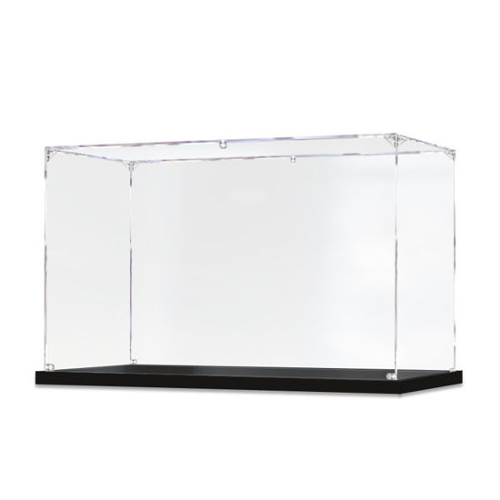 Picture of Acrylic Display Case for LEGO 76252 DC Batman Batcave Shadow Box Figure Storage Box Dust Proof Glue Free