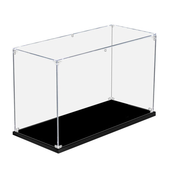 Picture of Acrylic Display Case for LEGO 75337 Star Wars AT-TE Walker Figure Storage Box Dust Proof Glue Free