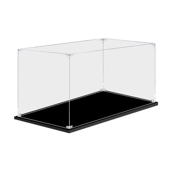 Picture of Acrylic Display Case for LEGO 75336 Star Wars Inquisitor Transport Scythe Figure Storage Box Dust Proof Glue Free