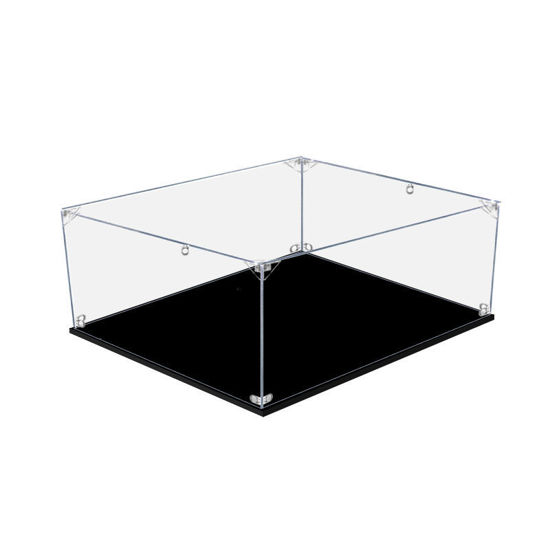 Picture of Acrylic Display Case for LEGO 75325 Star Wars The Mandalorian’s N-1 Starfighter Figure Storage Box Dust Proof Glue Free