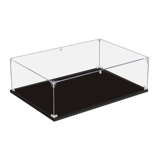Picture of Acrylic Display Case for LEGO 75105 Star Wars Millennium Falcon The Force Awakens Figure Storage Box Dust Proof Glue Free