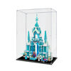 Picture of Acrylic Display Case for LEGO 43244 Disney Elsa's Ice Palace Figure Storage Box Dust Proof Glue Free