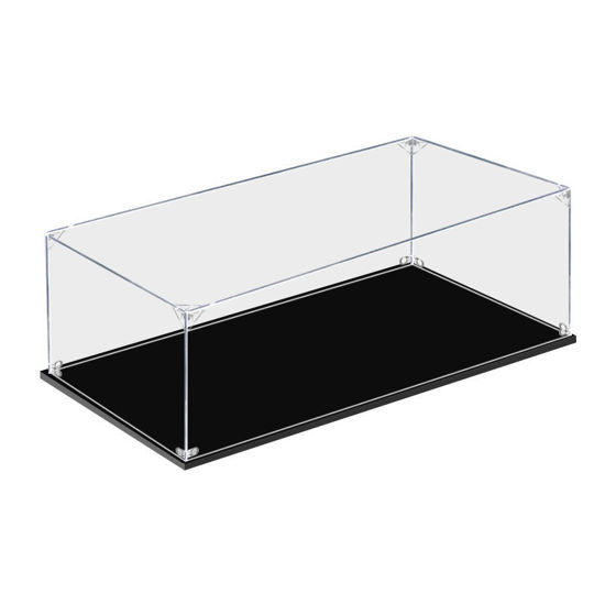 Picture of Acrylic Display Case for LEGO 75055 Star Wars Imperial Star Destroyer Figure Storage Box Dust Proof Glue Free