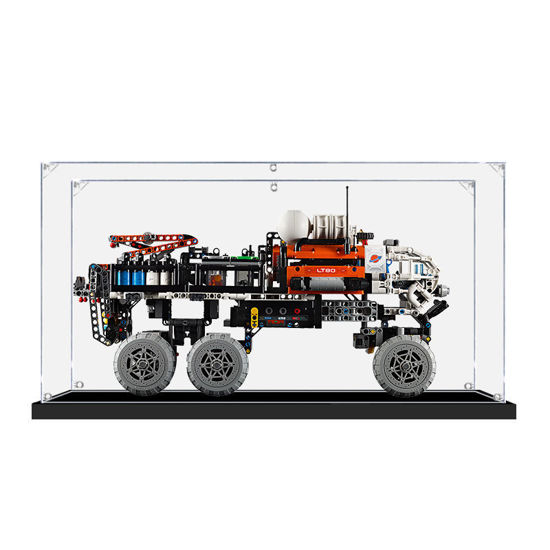 Picture of Acrylic Display Case for LEGO 42180 Technic Mars Crew Exploration Rover Figure Storage Box Dust Proof Glue Free